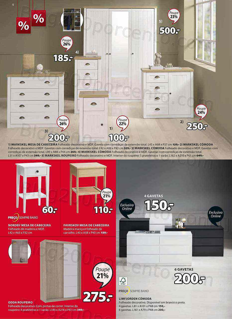 Antevisão Folheto JYSK Promoções de 19 janeiro a 1 fevereiro