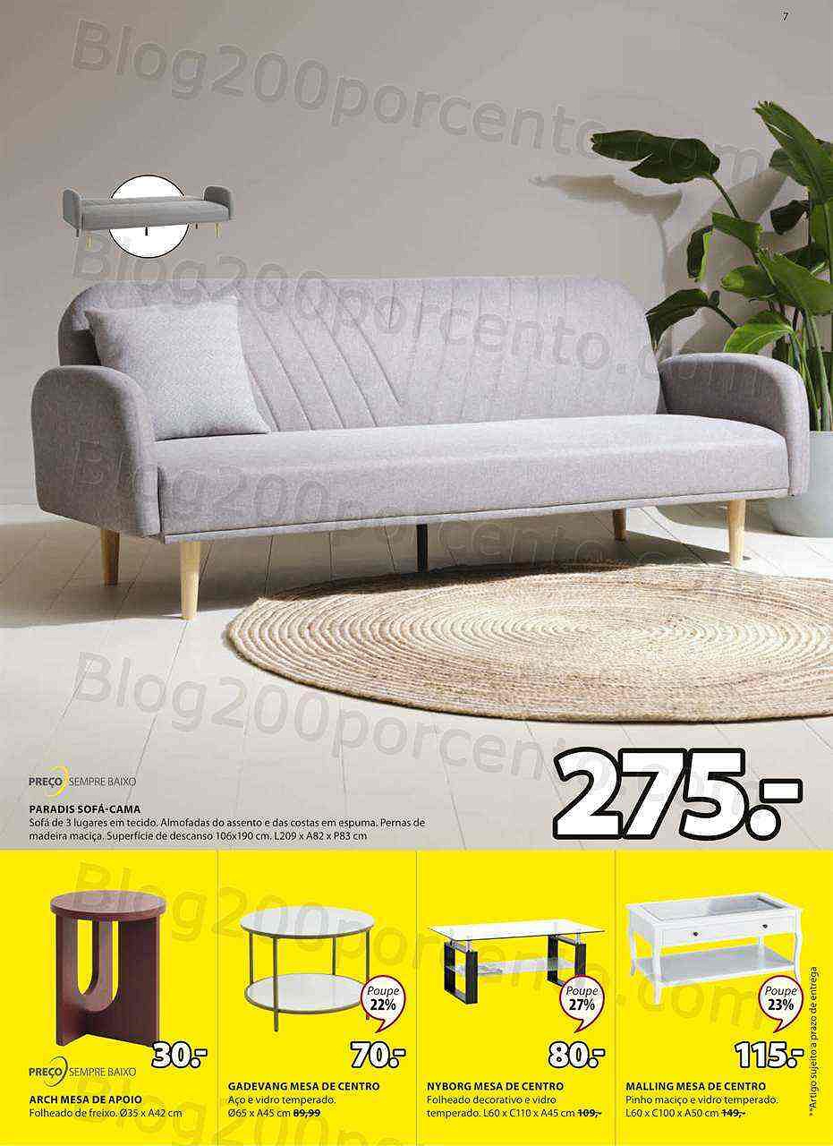 Antevisão Folheto JYSK Promoções de 19 janeiro a 1 fevereiro