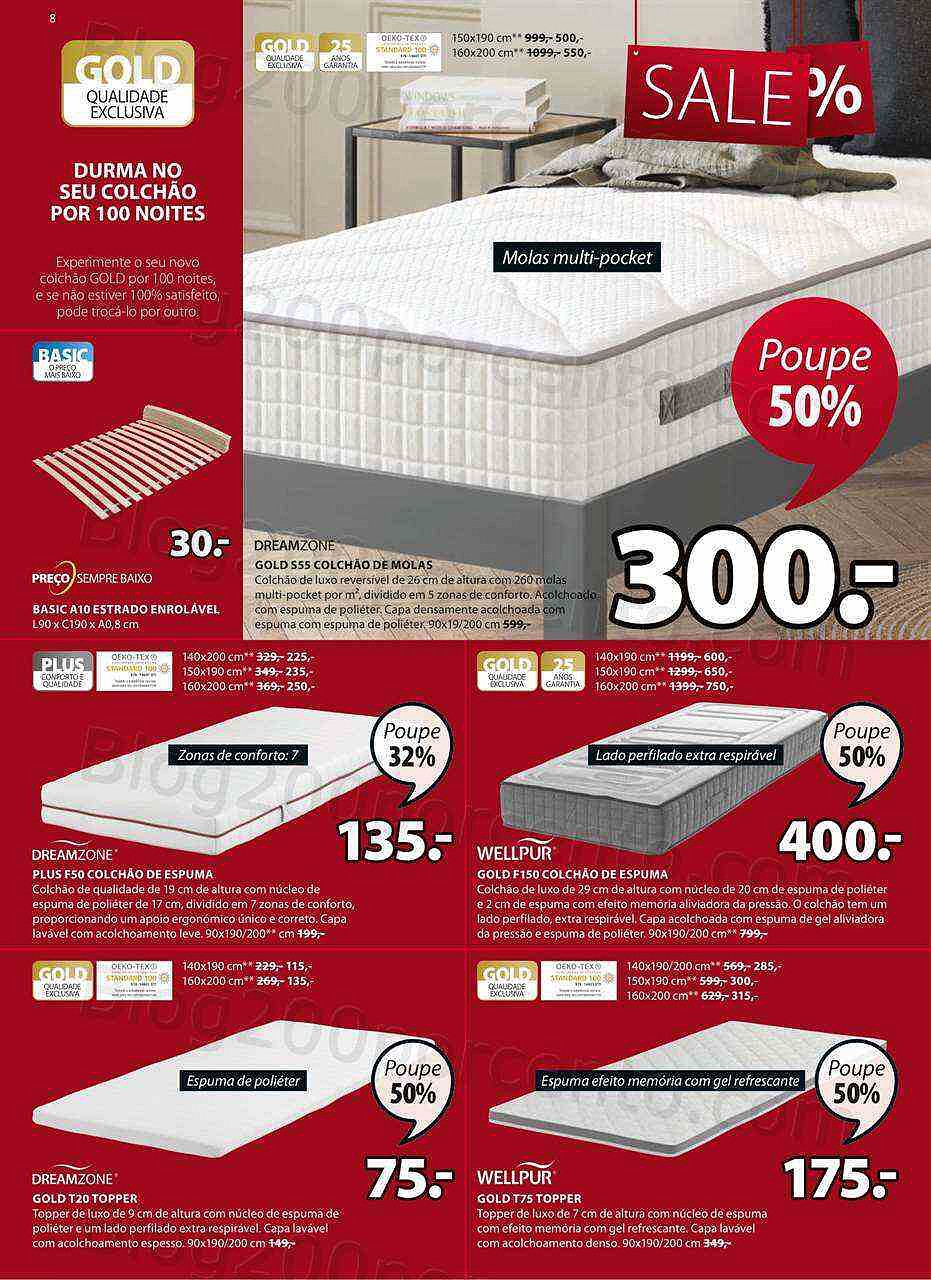 Antevisão Folheto JYSK Promoções de 19 janeiro a 1 fevereiro