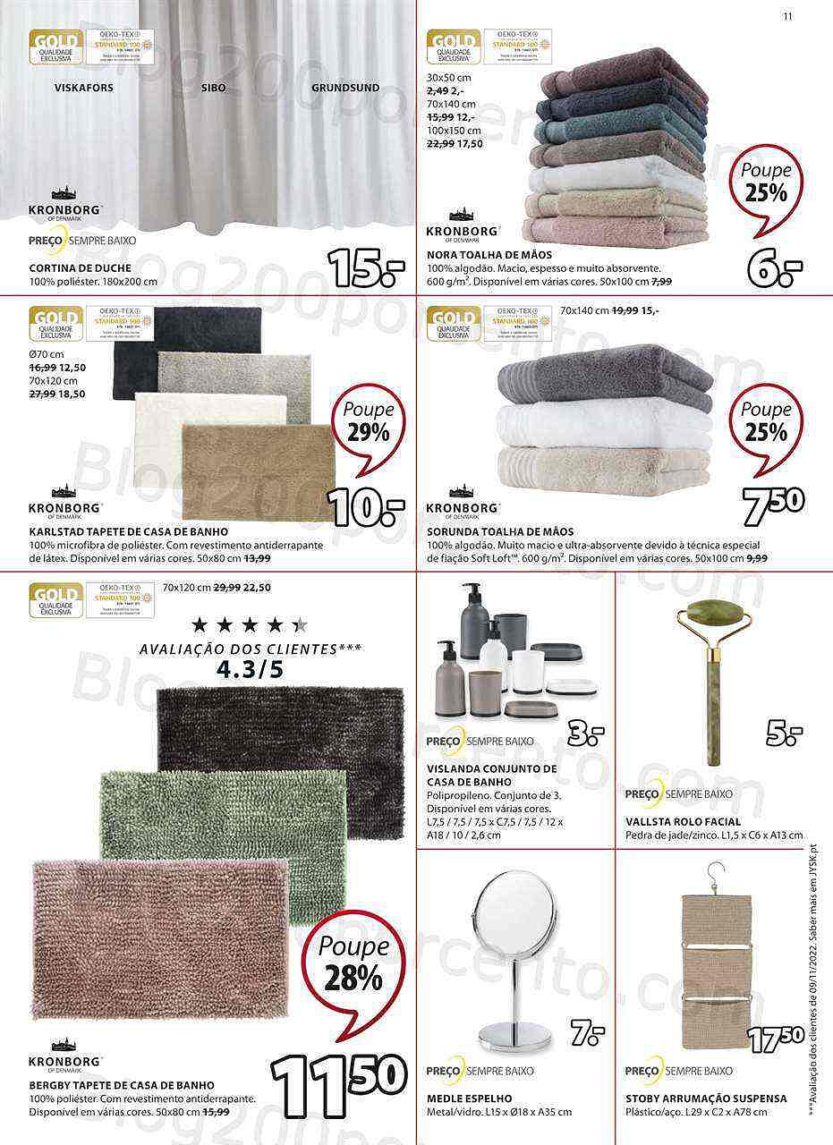 Antevisão Folheto JYSK Promoções de 19 janeiro a 1 fevereiro