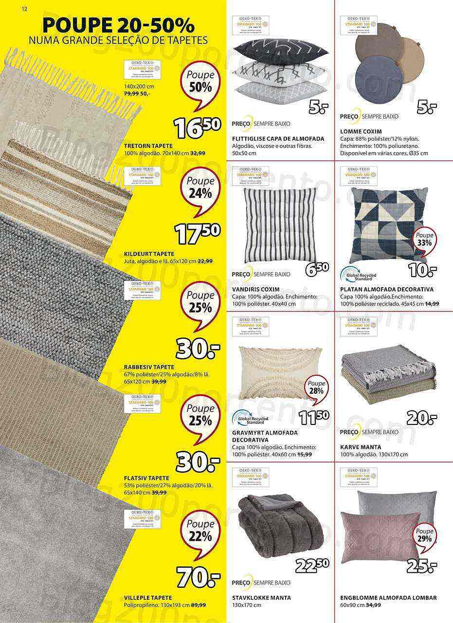 Antevisão Folheto JYSK Promoções de 19 janeiro a 1 fevereiro