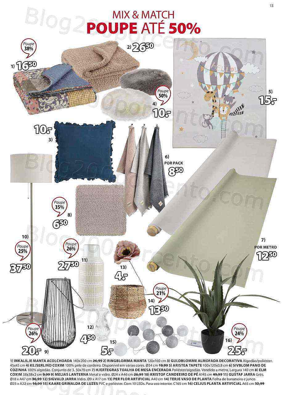 Antevisão Folheto JYSK Promoções de 19 janeiro a 1 fevereiro