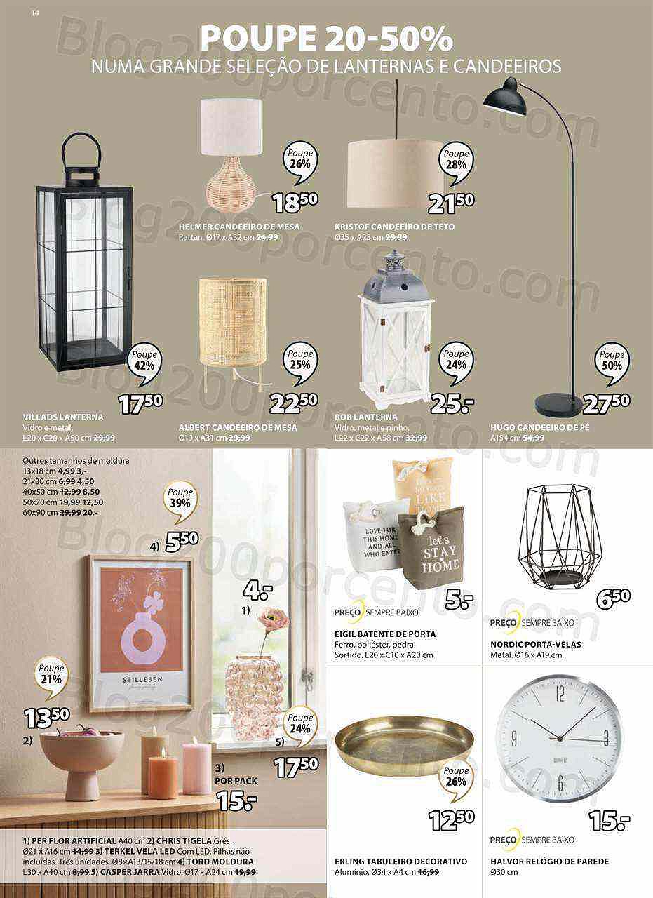 Antevisão Folheto JYSK Promoções de 16 fevereiro a 8 março