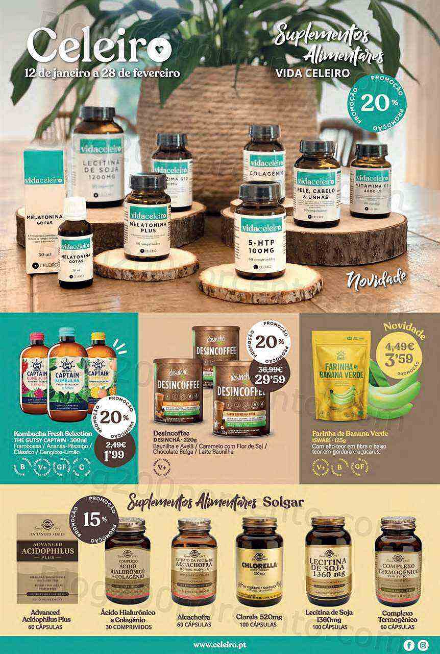Antevisão Folheto CELEIRO Promoções de 12 janeiro a 28 fevereiro