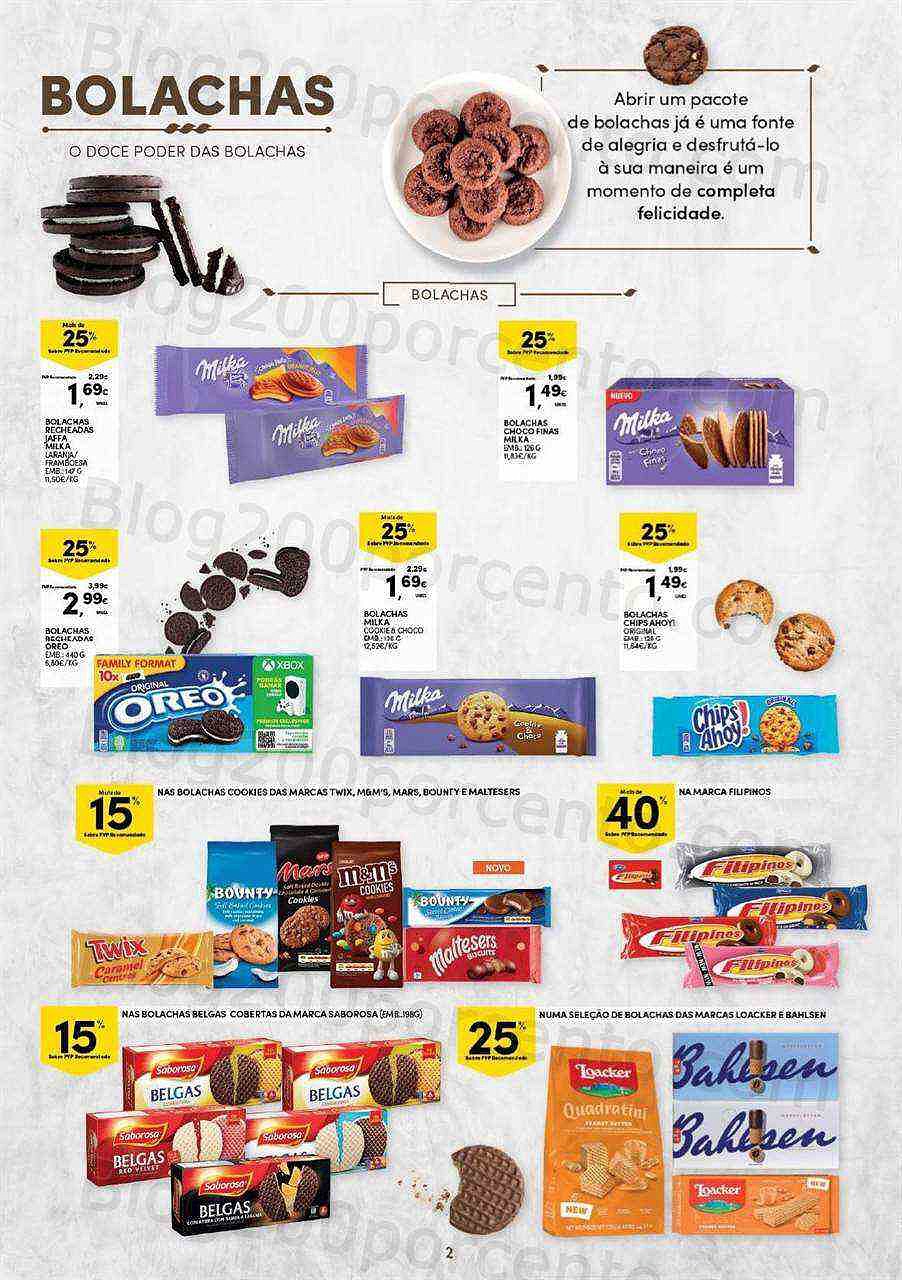 Antevisão Folheto CONTINENTE Doces Momentos Promoções de 14 a 26 fevereiro