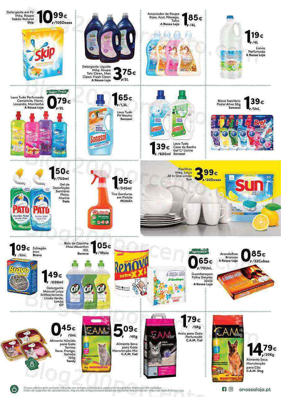 Antevisão Folheto A NOSSA LOJA Promoções de 7 a 22 janeiro