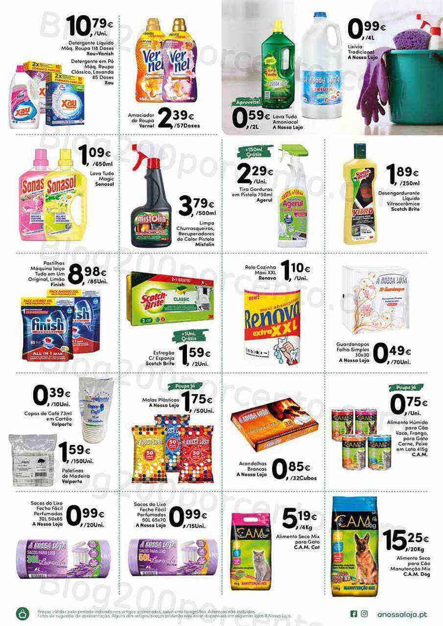 Antevisão Folheto A NOSSA LOJA Promoções de 28 janeiro a 12 fevereiro