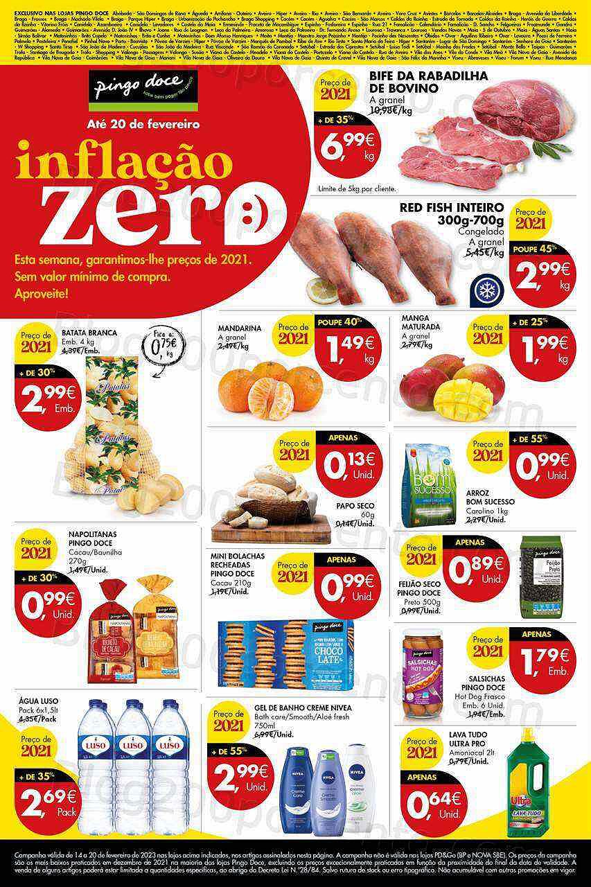 Antevisão Folheto PINGO DOCE Norte Promoções Fim de Semana - 17 a 19 fevereiro