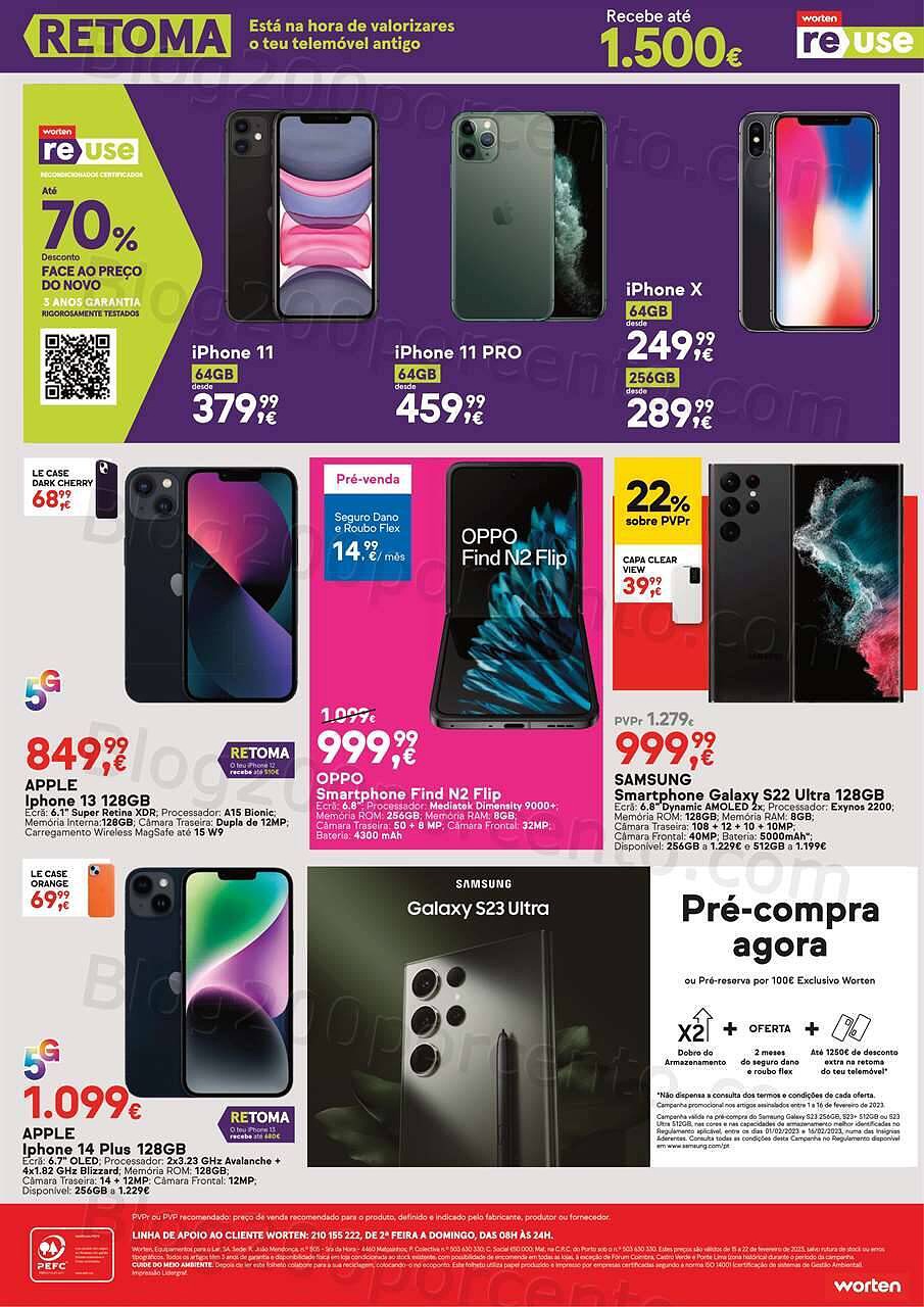 Antevisão Folheto WORTEN Promoções de 15 a 22 fevereiro