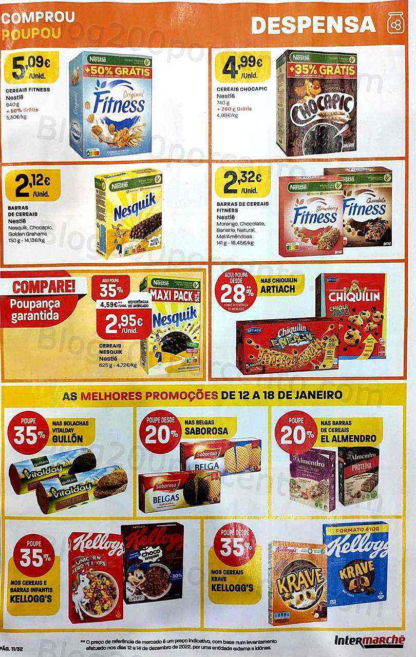 Antevisão Folheto INTERMARCHÉ Super Promoções de 12 a 18 janeiro