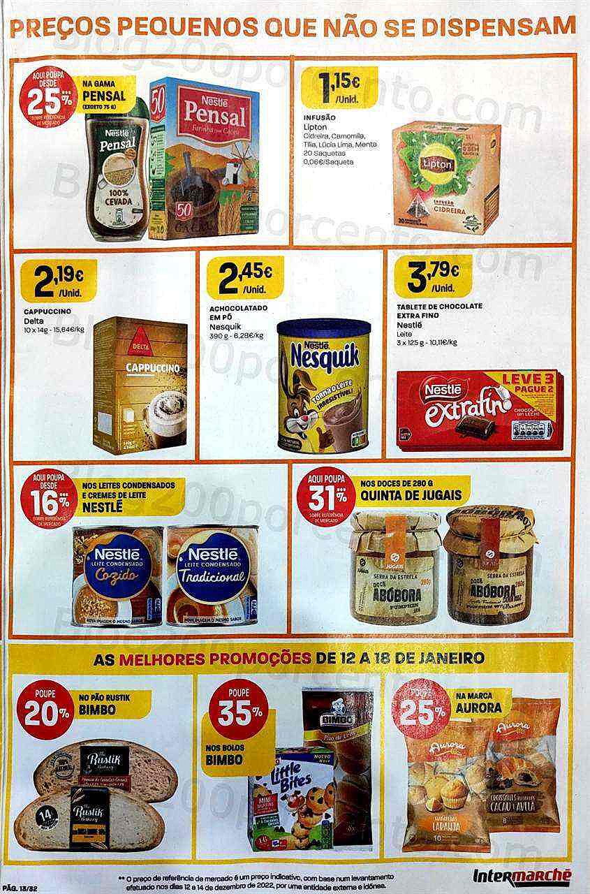 Antevisão Folheto INTERMARCHÉ Super Promoções de 12 a 18 janeiro