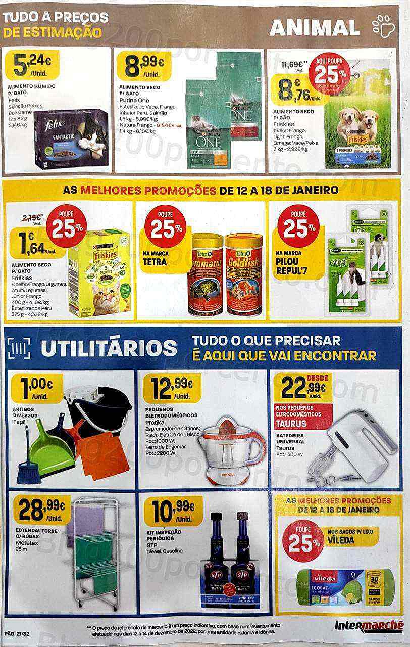 Antevisão Folheto INTERMARCHÉ Super Promoções de 12 a 18 janeiro