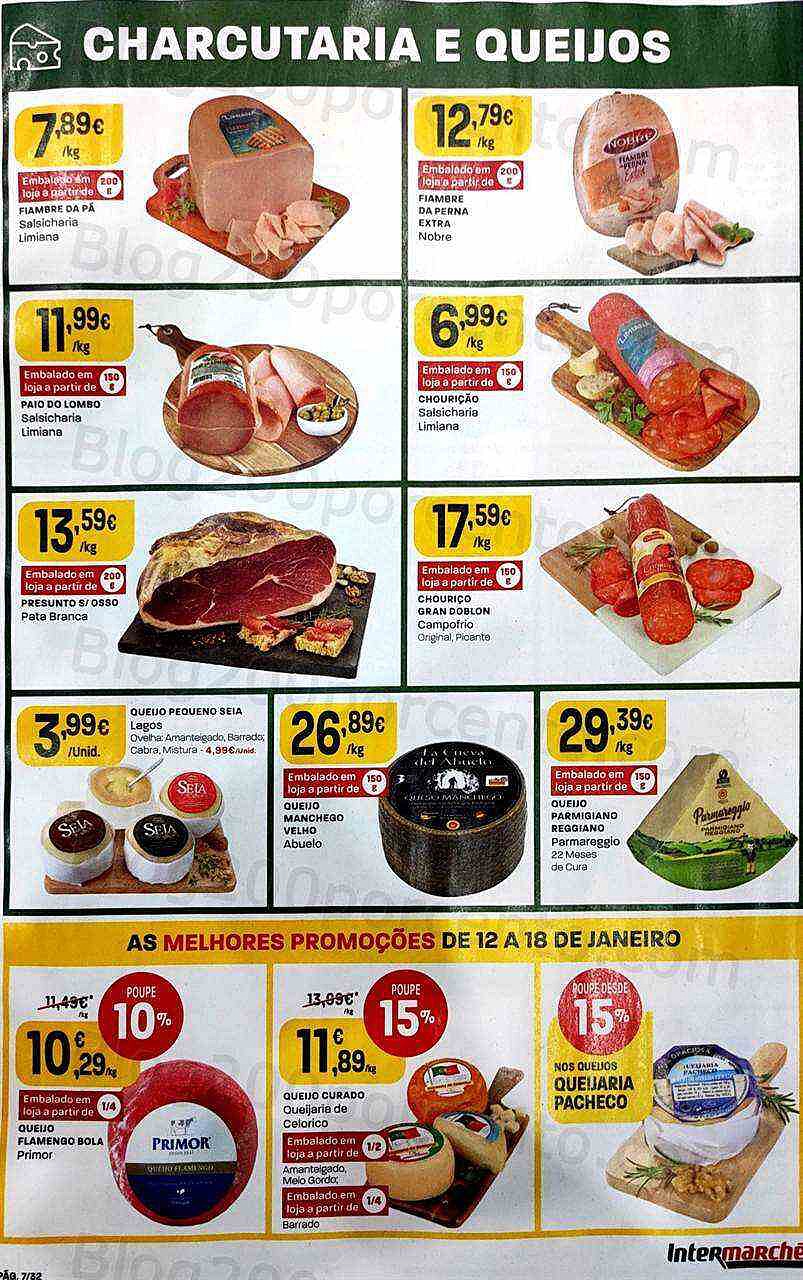 Antevisão Folheto INTERMARCHÉ Super Promoções de 12 a 18 janeiro