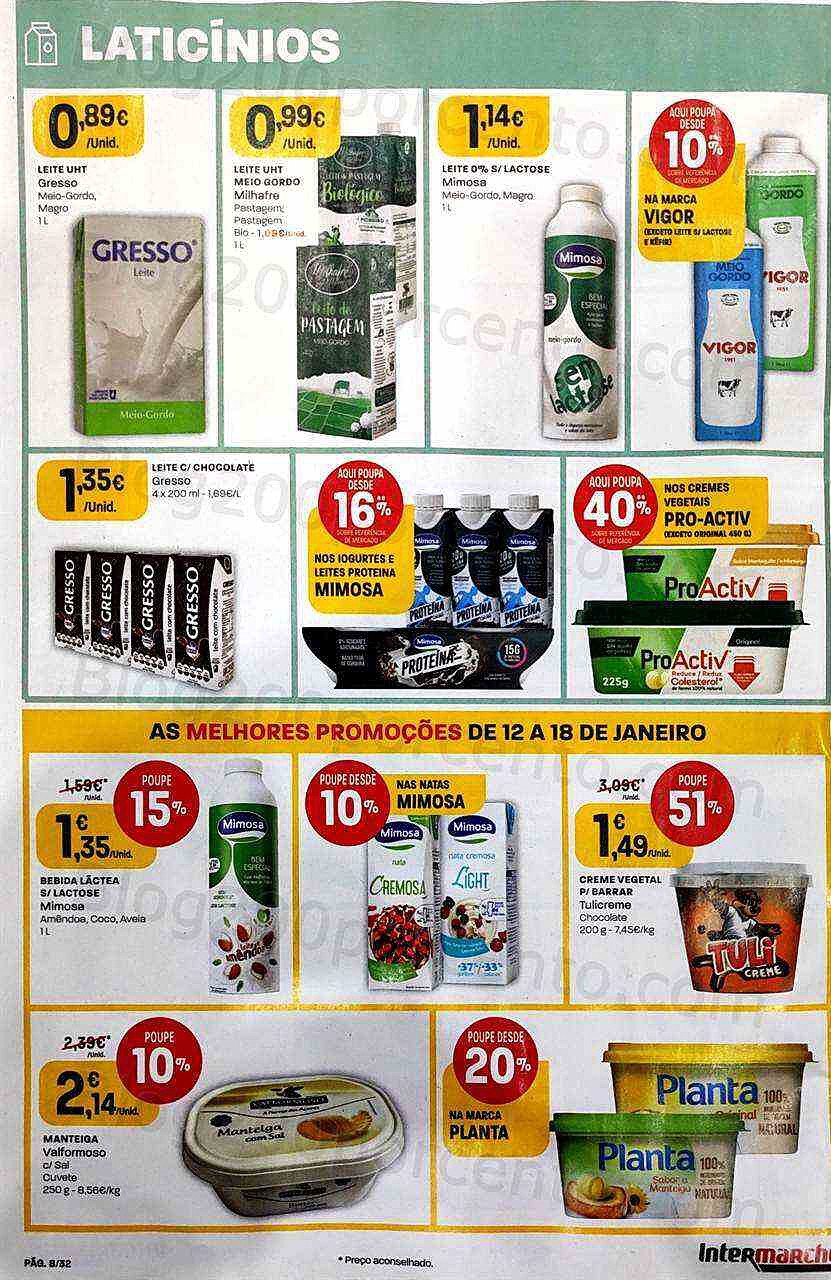 Antevisão Folheto INTERMARCHÉ Super Promoções de 12 a 18 janeiro