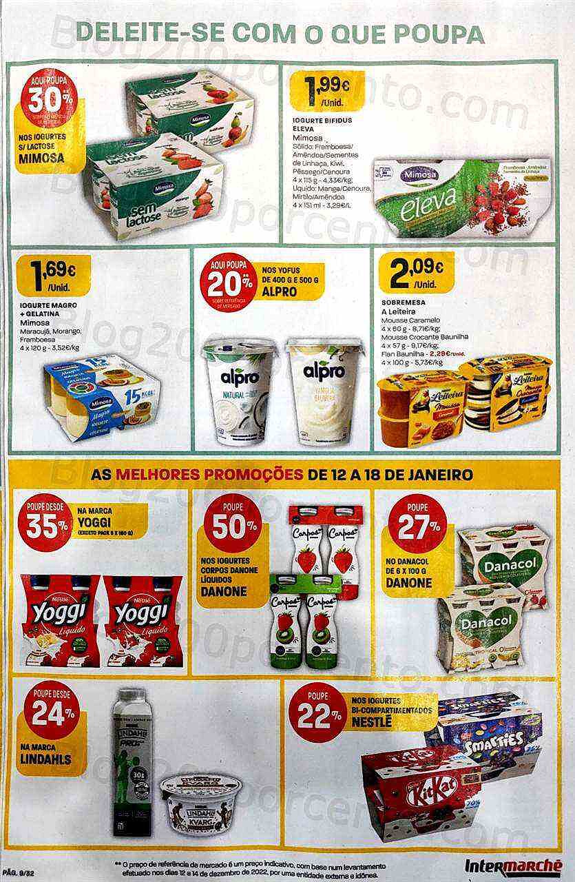 Antevisão Folheto INTERMARCHÉ Super Promoções de 12 a 18 janeiro