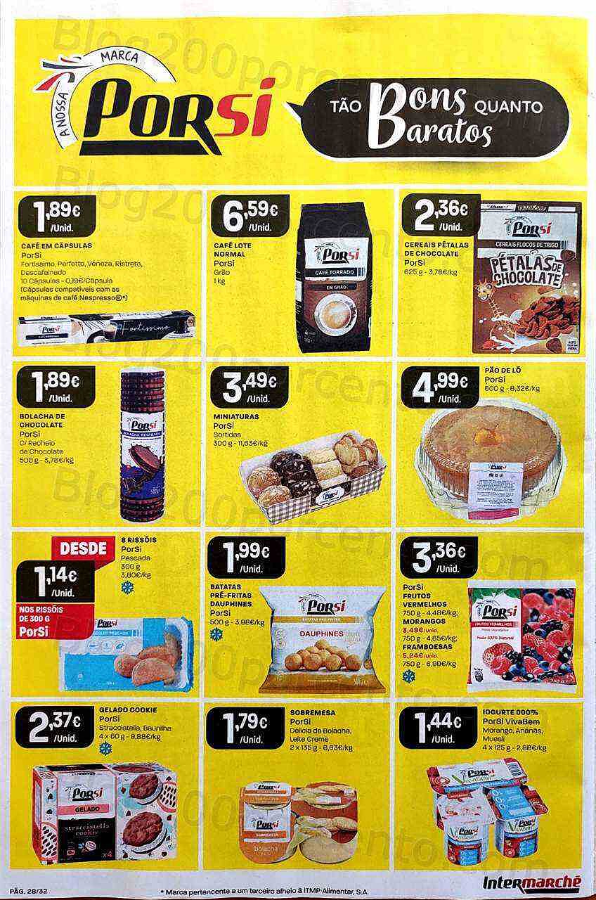 Antevisão Folheto INTERMARCHÉ Promoções de 16 a 22 fevereiro