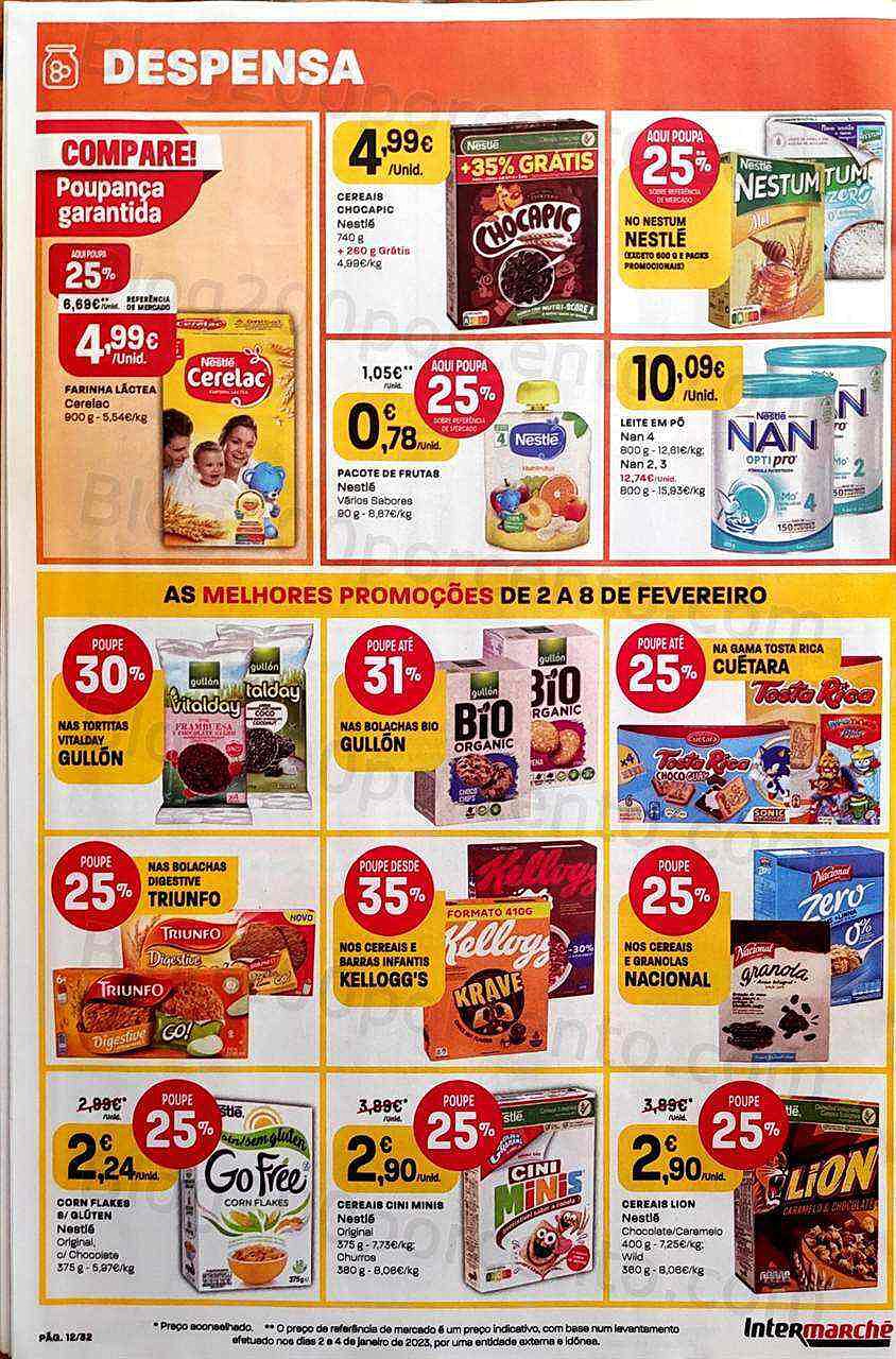 Antevisão Folheto INTERMARCHÉ Promoções de 2 a 8 fevereiro