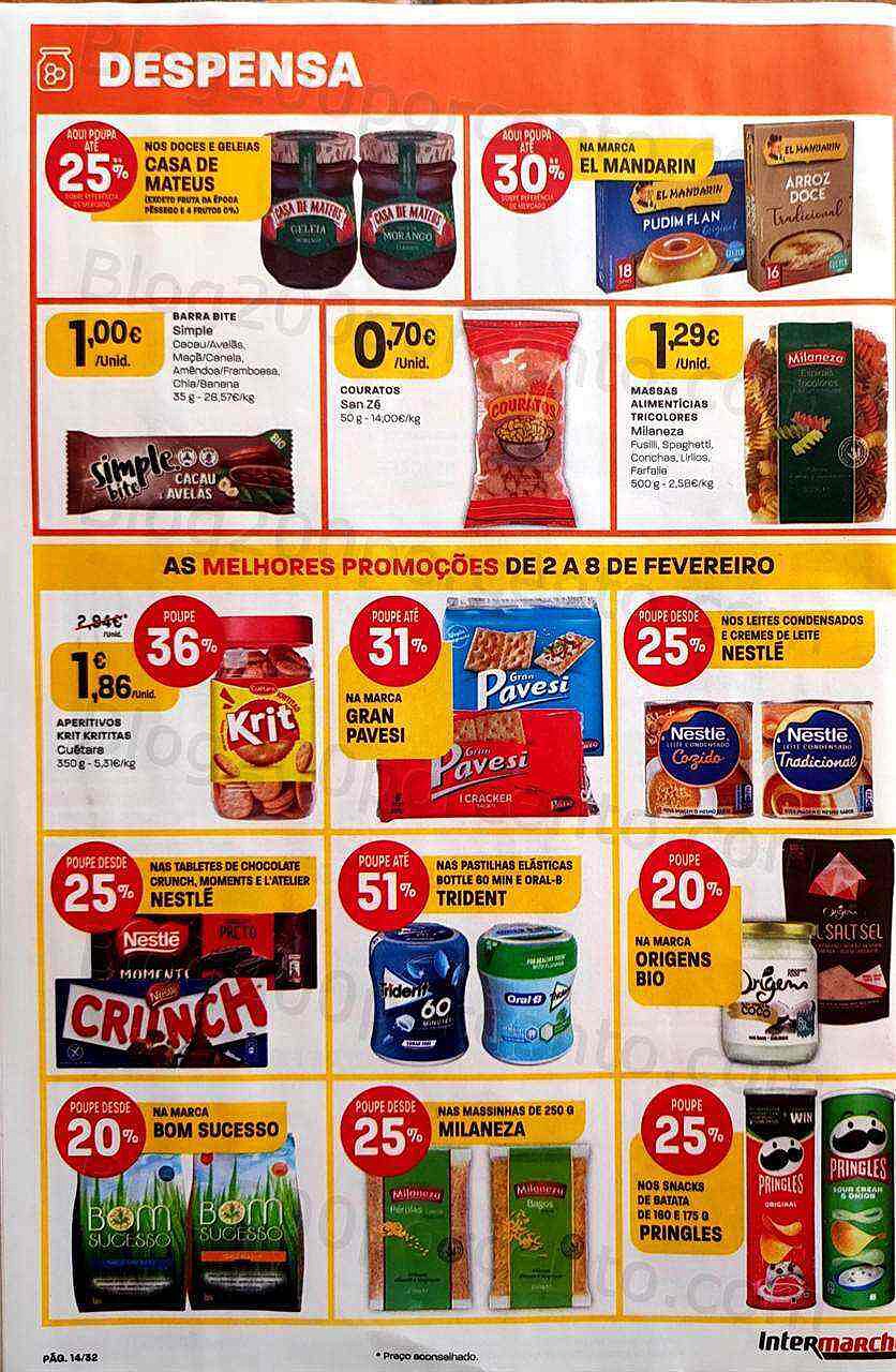 Antevisão Folheto INTERMARCHÉ Promoções de 2 a 8 fevereiro