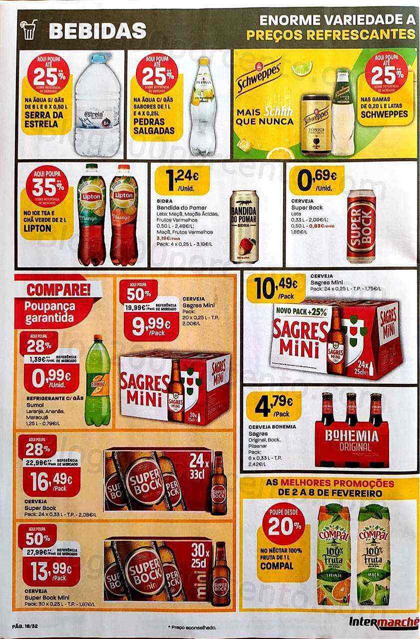 Antevisão Folheto INTERMARCHÉ Promoções de 2 a 8 fevereiro