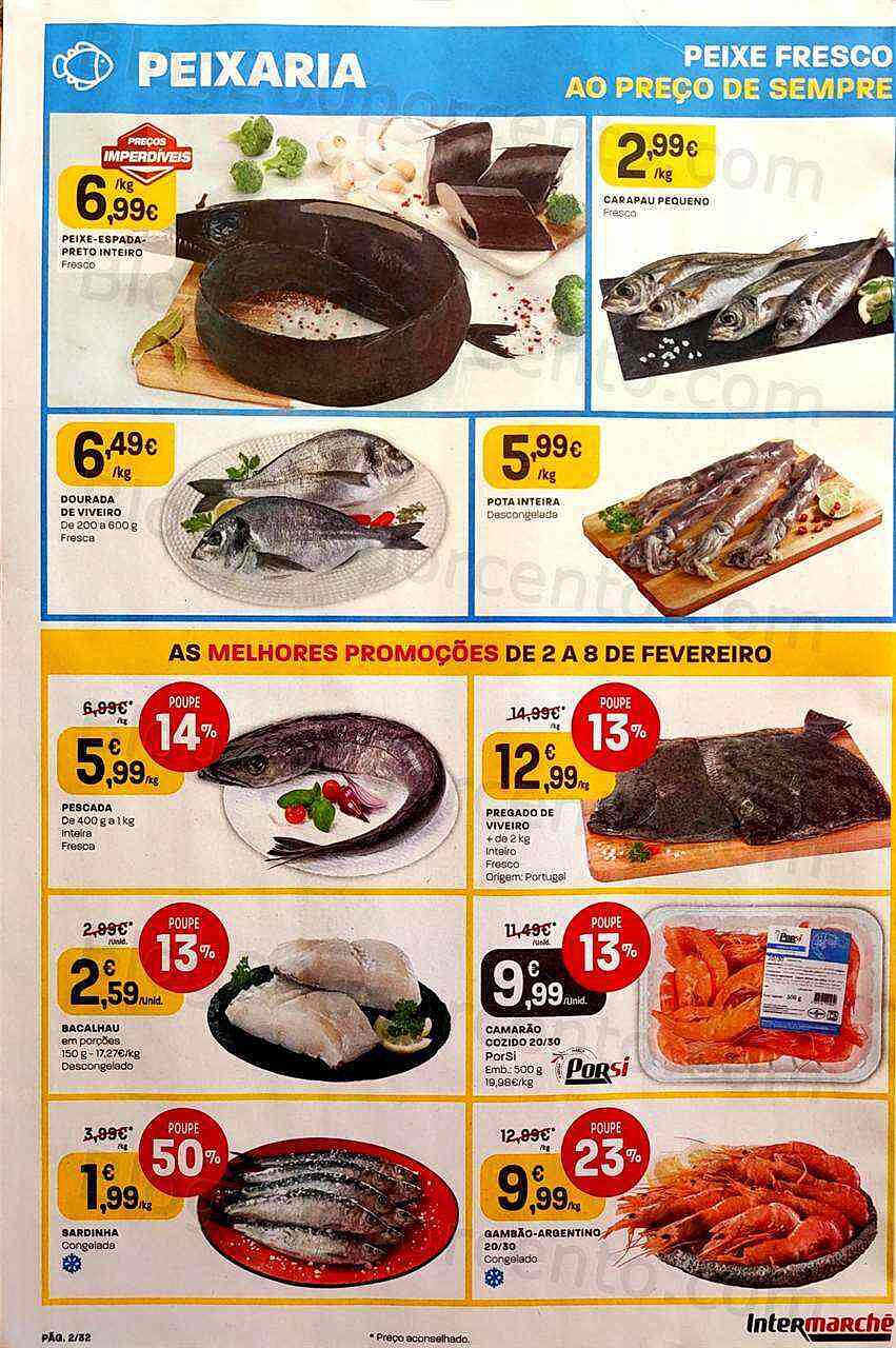 Antevisão Folheto INTERMARCHÉ Promoções de 2 a 8 fevereiro