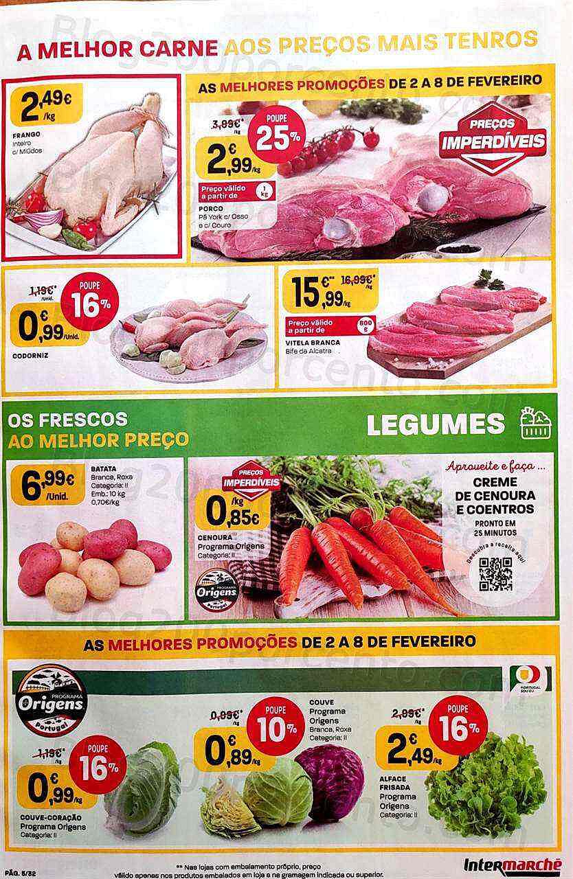 Antevisão Folheto INTERMARCHÉ Promoções de 2 a 8 fevereiro
