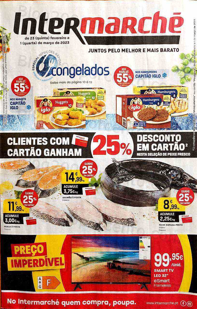 Antevisão Folheto INTERMARCHÉ Promoções de 23 fevereiro a 1 março