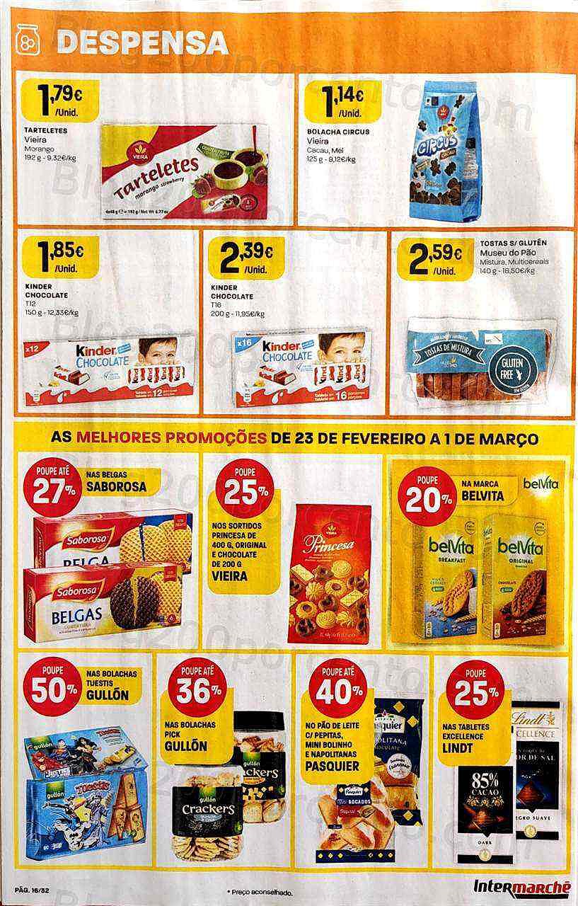 Antevisão Folheto INTERMARCHÉ Promoções de 23 fevereiro a 1 março