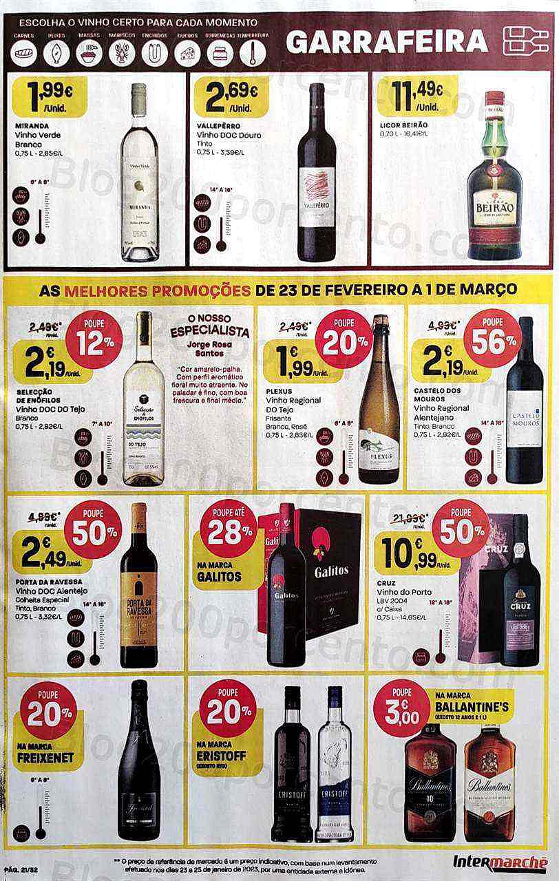 Antevisão Folheto INTERMARCHÉ Promoções de 23 fevereiro a 1 março