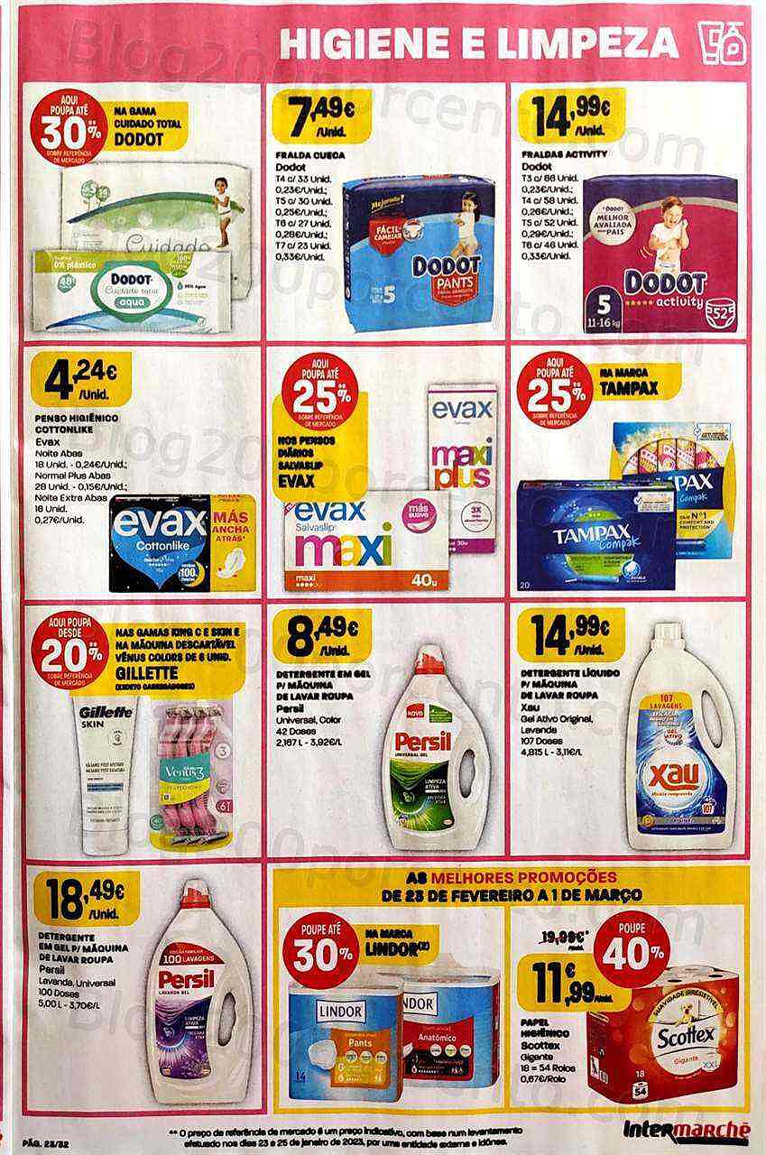 Antevisão Folheto INTERMARCHÉ Promoções de 23 fevereiro a 1 março