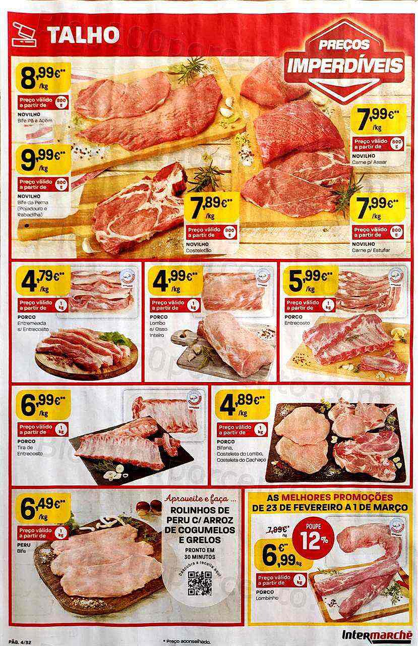 Antevisão Folheto INTERMARCHÉ Promoções de 23 fevereiro a 1 março