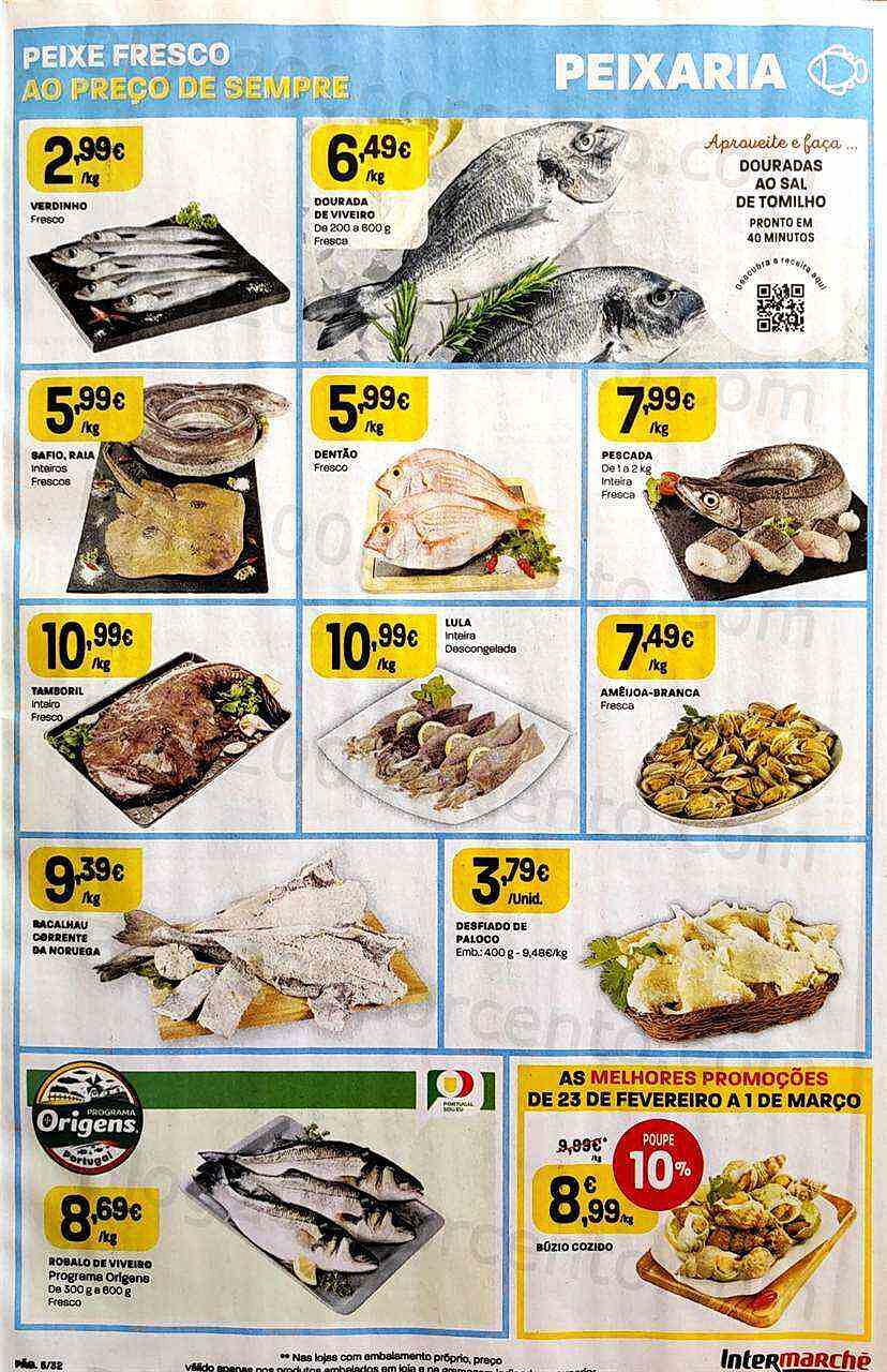Antevisão Folheto INTERMARCHÉ Promoções de 23 fevereiro a 1 março
