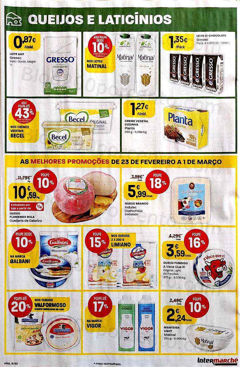 Antevisão Folheto INTERMARCHÉ Promoções de 23 fevereiro a 1 março