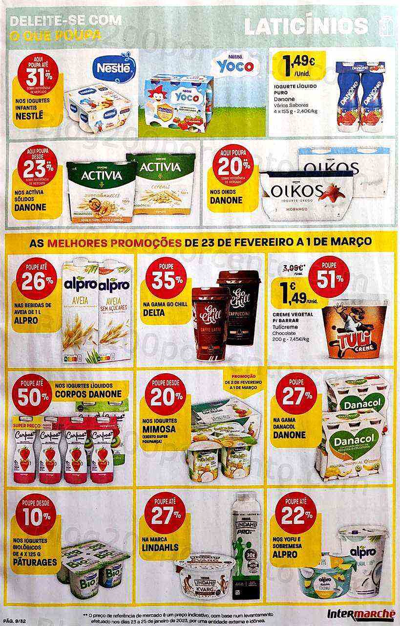Antevisão Folheto INTERMARCHÉ Promoções de 23 fevereiro a 1 março