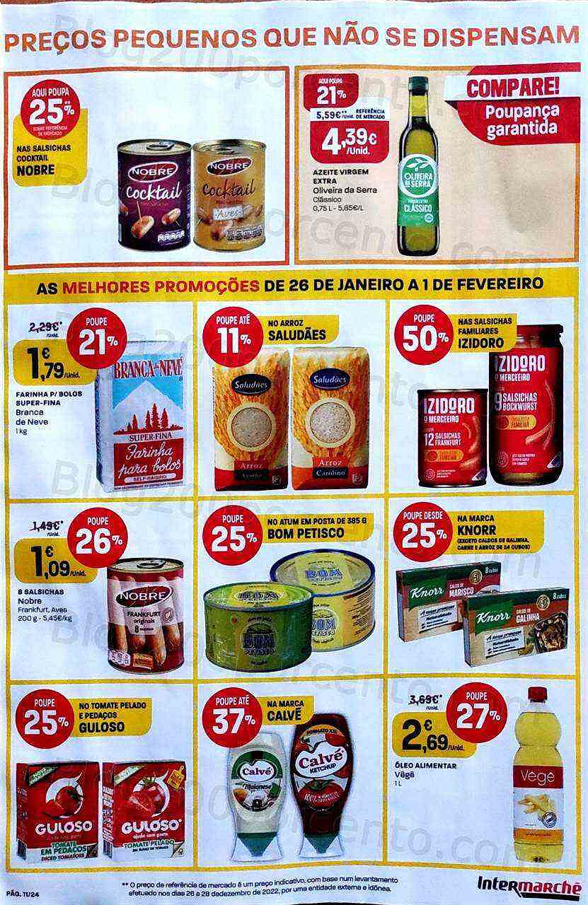 Antevisão Folheto INTERMARCHÉ Contact Promoções de 26 janeiro a 1 fevereiro