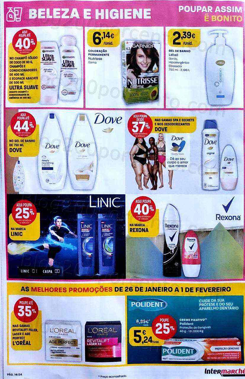 Antevisão Folheto INTERMARCHÉ Contact Promoções de 26 janeiro a 1 fevereiro