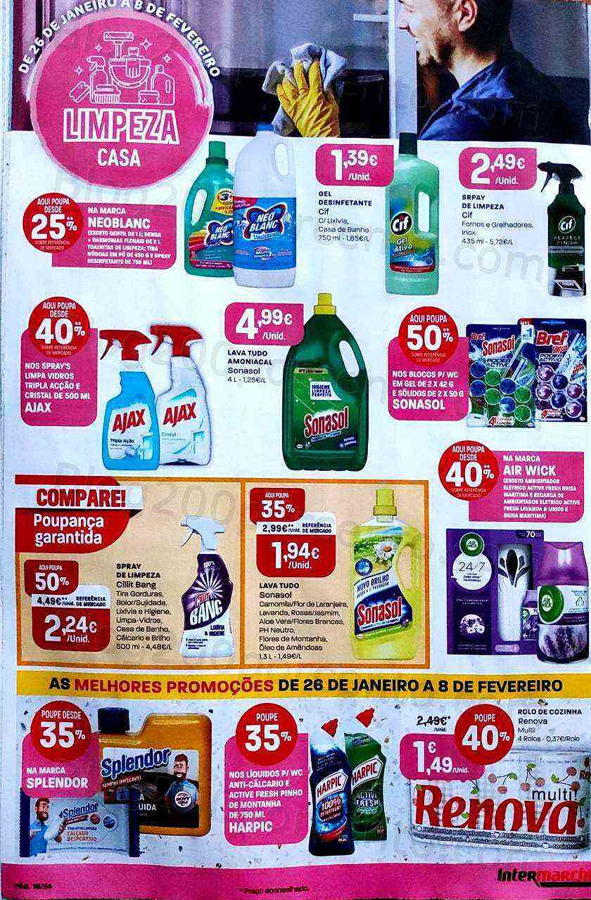 Antevisão Folheto INTERMARCHÉ Contact Promoções de 26 janeiro a 1 fevereiro