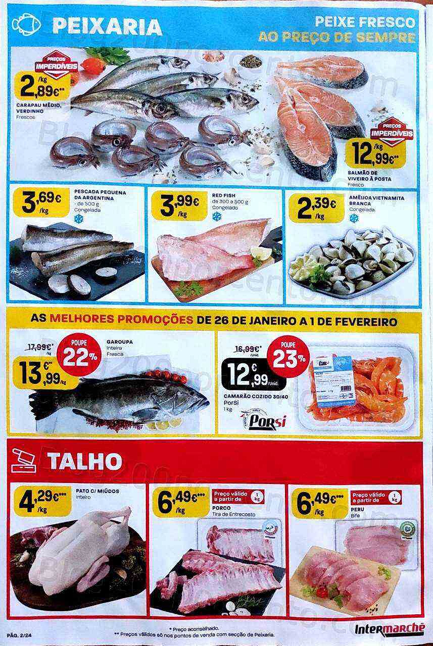Antevisão Folheto INTERMARCHÉ Contact Promoções de 26 janeiro a 1 fevereiro