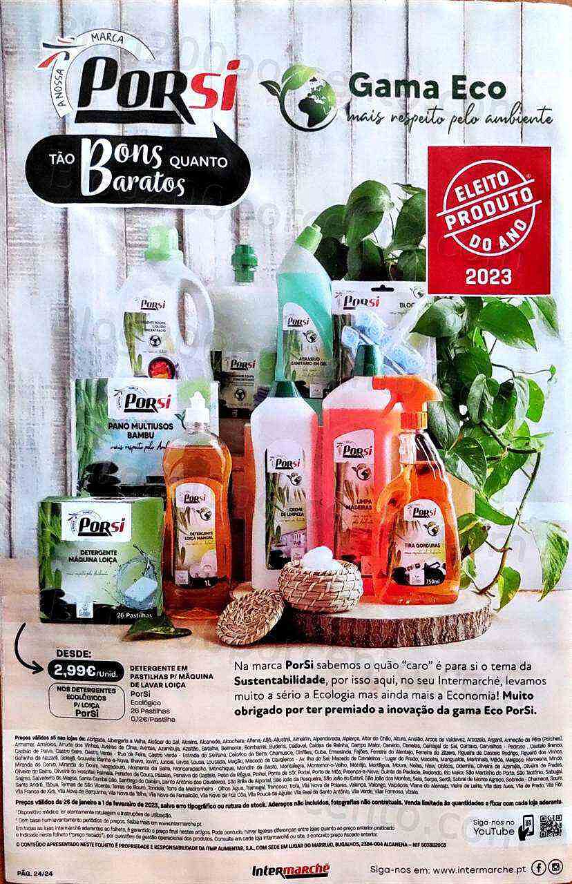 Antevisão Folheto INTERMARCHÉ Contact Promoções de 26 janeiro a 1 fevereiro
