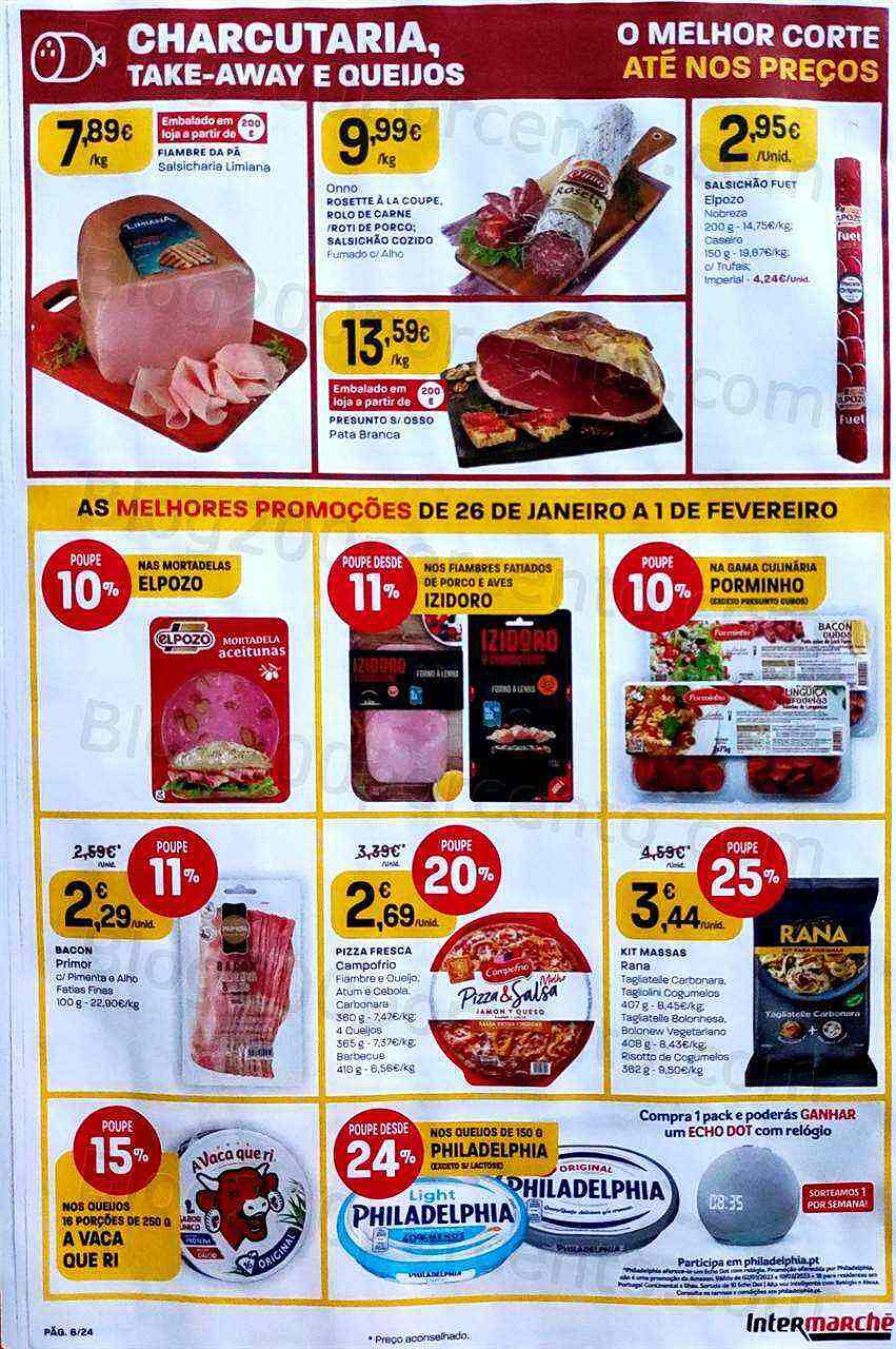 Antevisão Folheto INTERMARCHÉ Contact Promoções de 26 janeiro a 1 fevereiro