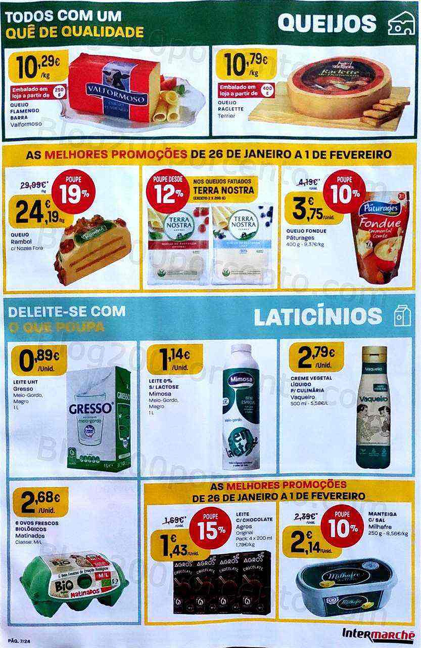 Antevisão Folheto INTERMARCHÉ Contact Promoções de 26 janeiro a 1 fevereiro
