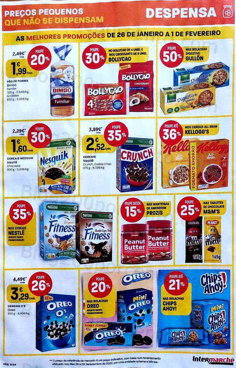Antevisão Folheto INTERMARCHÉ Contact Promoções de 26 janeiro a 1 fevereiro