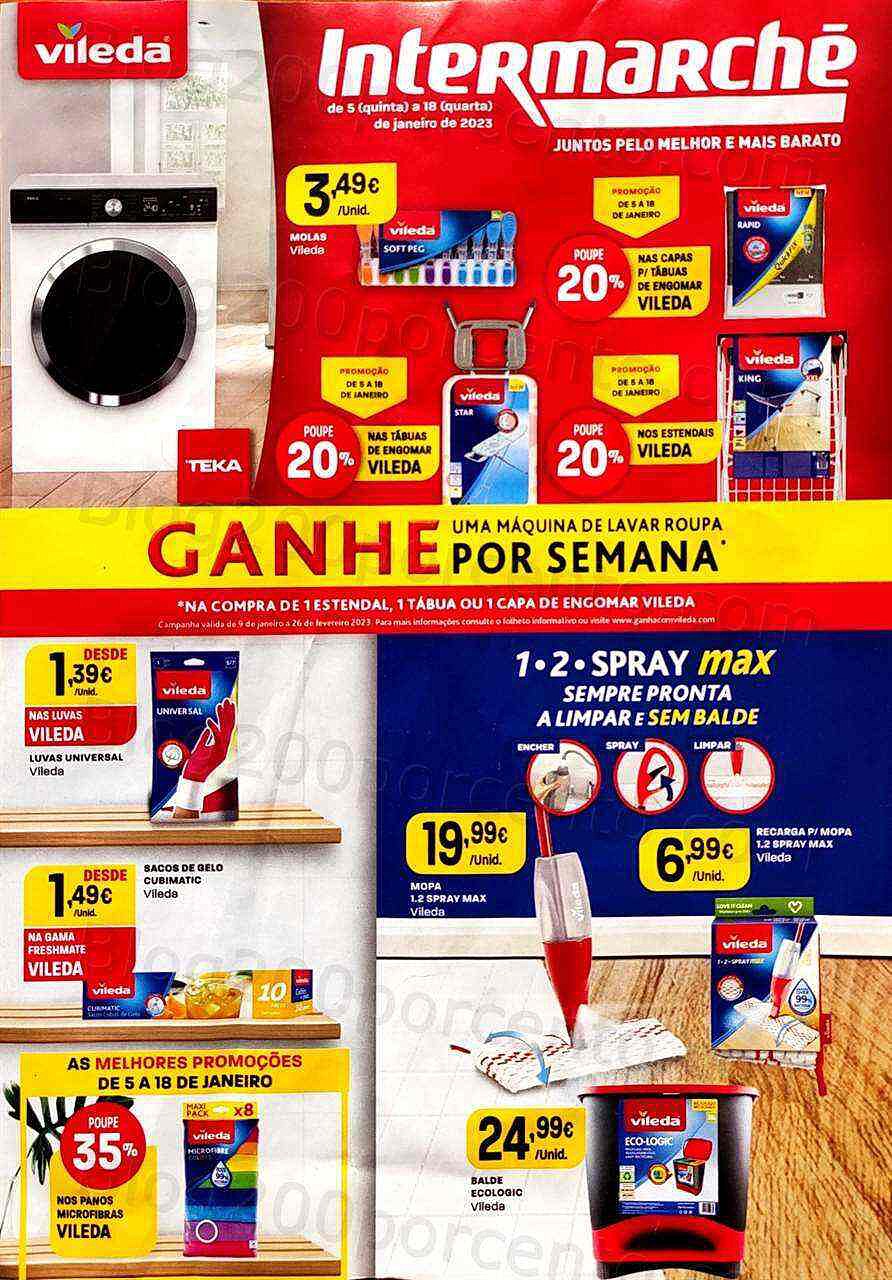 Antevisão Folheto INTERMARCHÉ Extra Promoções de 5 a 18 janeiro
