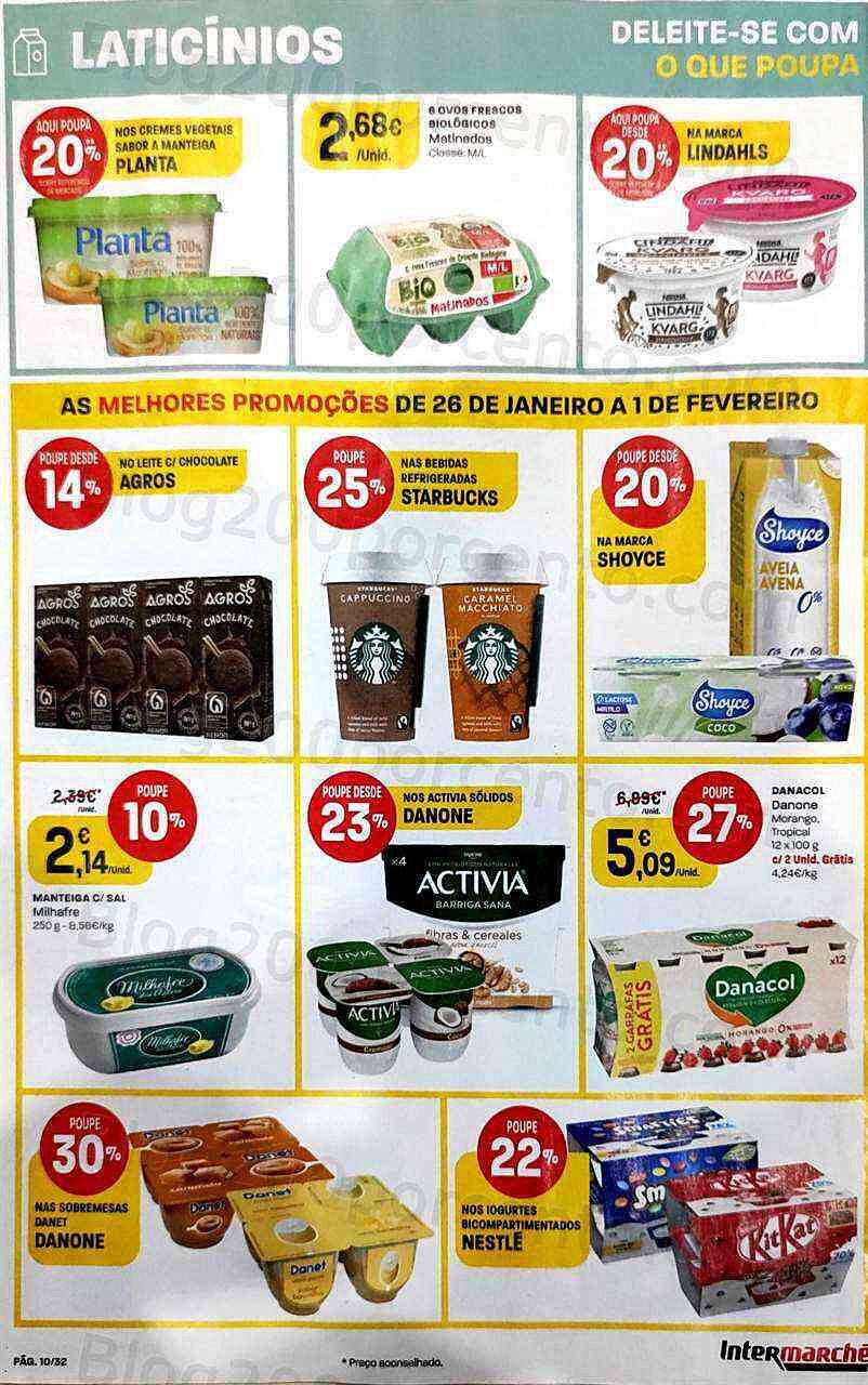 Antevisão Folheto INTERMARCHÉ Super Promoções de 26 janeiro a 1 fevereiro
