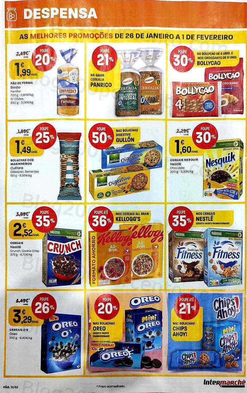 Antevisão Folheto INTERMARCHÉ Super Promoções de 26 janeiro a 1 fevereiro