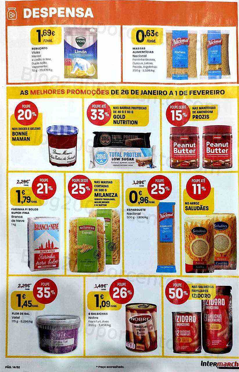 Antevisão Folheto INTERMARCHÉ Super Promoções de 26 janeiro a 1 fevereiro