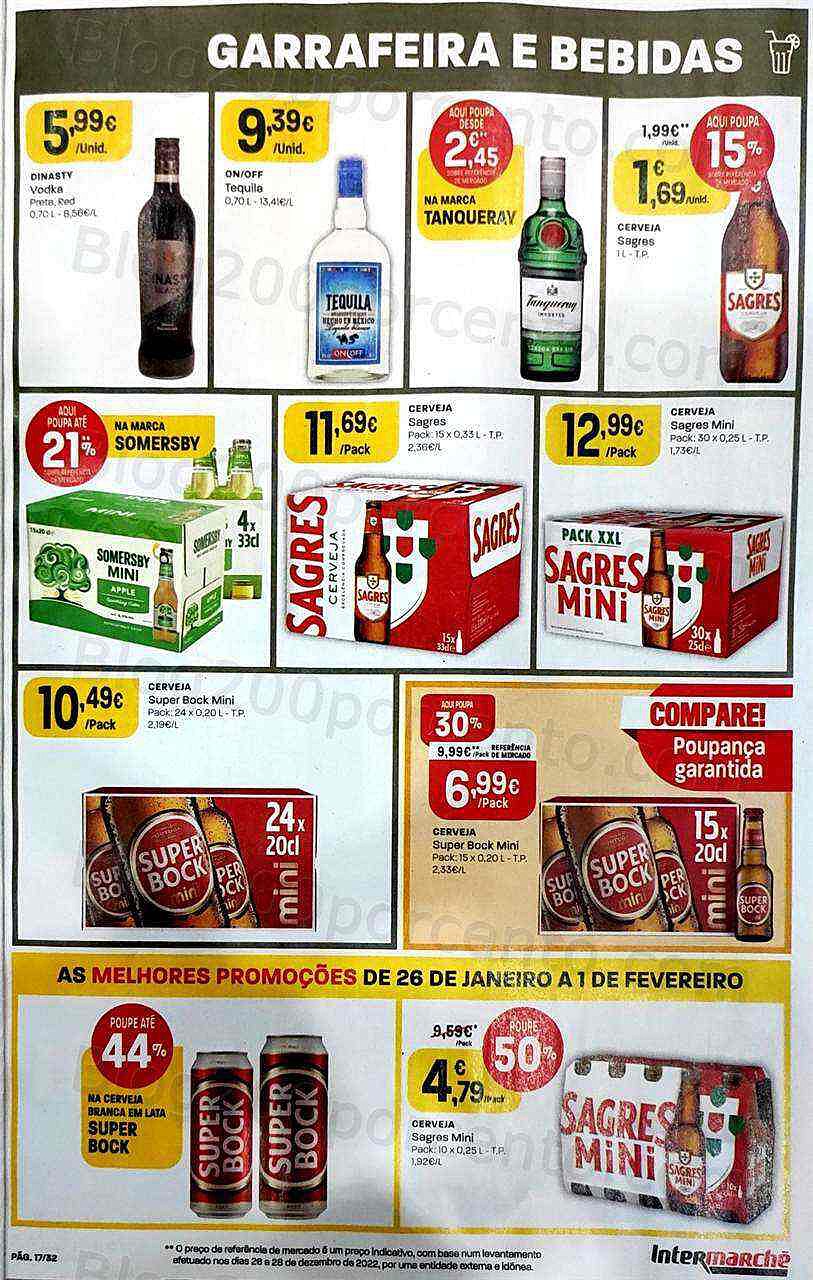 Antevisão Folheto INTERMARCHÉ Super Promoções de 26 janeiro a 1 fevereiro