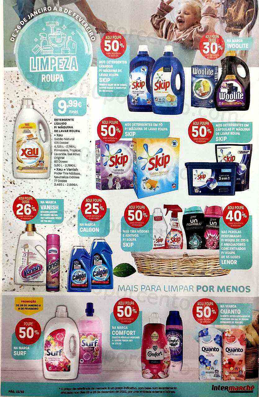 Antevisão Folheto INTERMARCHÉ Super Promoções de 26 janeiro a 1 fevereiro