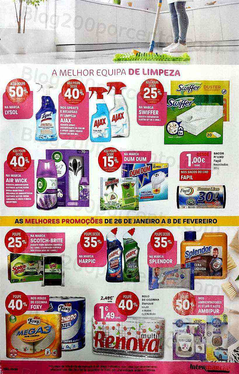 Antevisão Folheto INTERMARCHÉ Super Promoções de 26 janeiro a 1 fevereiro