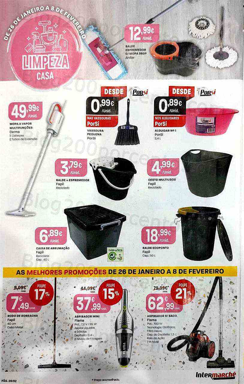 Antevisão Folheto INTERMARCHÉ Super Promoções de 26 janeiro a 1 fevereiro