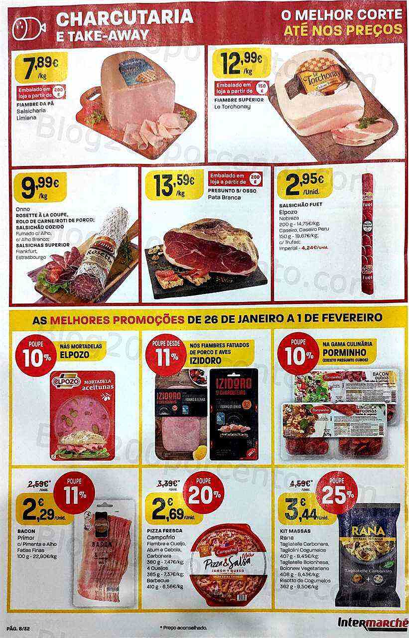 Antevisão Folheto INTERMARCHÉ Super Promoções de 26 janeiro a 1 fevereiro